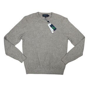 Paisley & Gray Diamond Knit Crew Neck Slim Fit Men's Sweater NWT Oatmeal